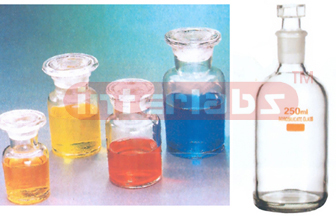 BOTTLES, REAGENT, SODA GLASS